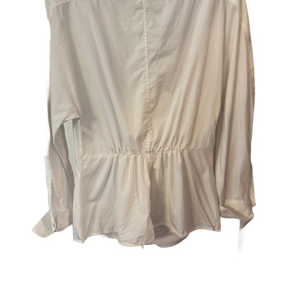 Vince Women’s Button Down Sculpted White Shirt Size Small Excellent! - Picture 2 of 11